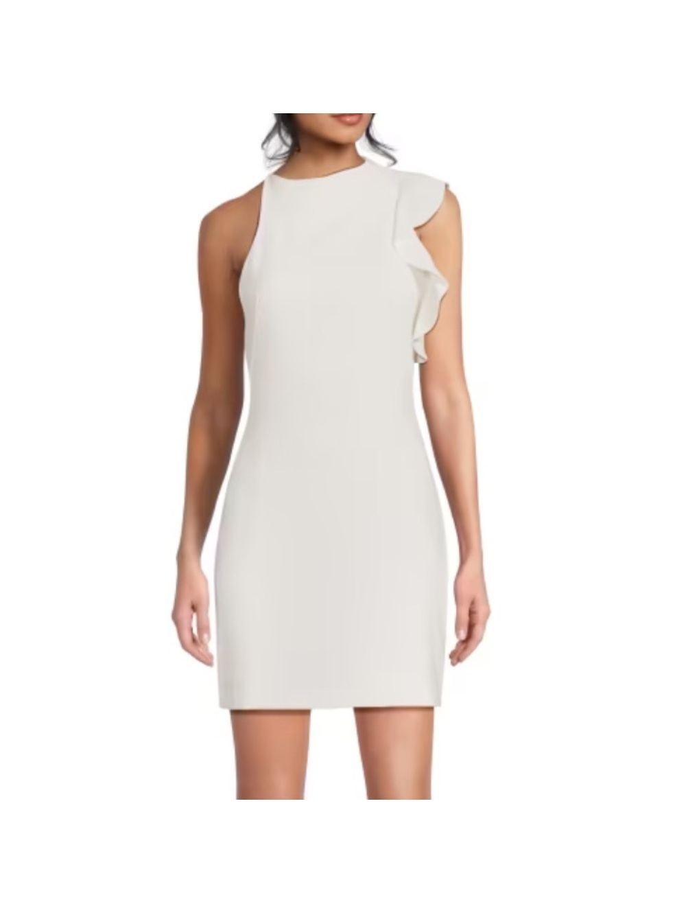 Black Halo Pabla white minidress NWT Size 8